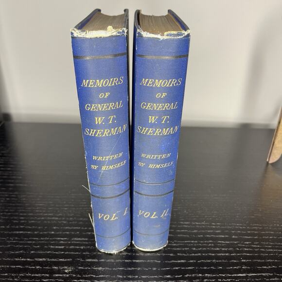 Other - Memoirs of General William T. Sherman 2 vol. First Edition 1875